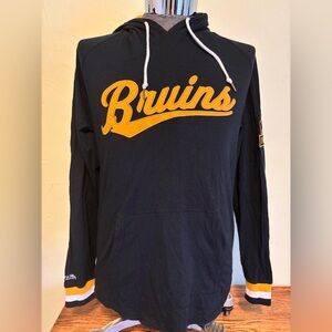 Throwback Mitchell & Ness Boston Bruins Hoodie